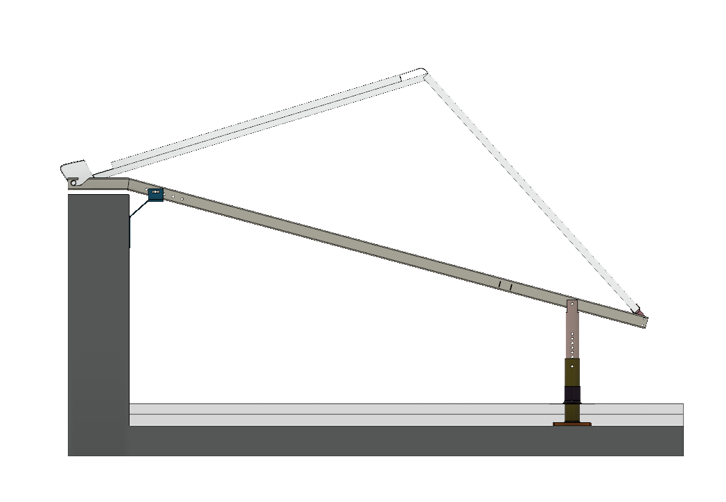 Design hoher Dachboden